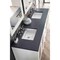 James Martin Vanities Addison 72in Double Vanity, Glossy White w/ 3 CM Charcoal Soapstone Quartz Top E444-V72-GW-3CSP - alternate 3